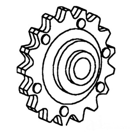 Aftermarket Idler Sprocket O3258CS